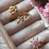 Set Saga ring + Maja ring