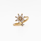Maja spinning ring - recycled stainless steel (Adjustable/onesize)