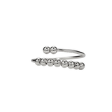 Vanessa Pushing Stress Ring - Sterling Silver 925 (Adjustable)