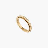 Elba tunn fidget-ring - guld
